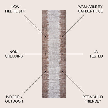 Tavira Modern Strie' Indoor/outdoor Area Rug